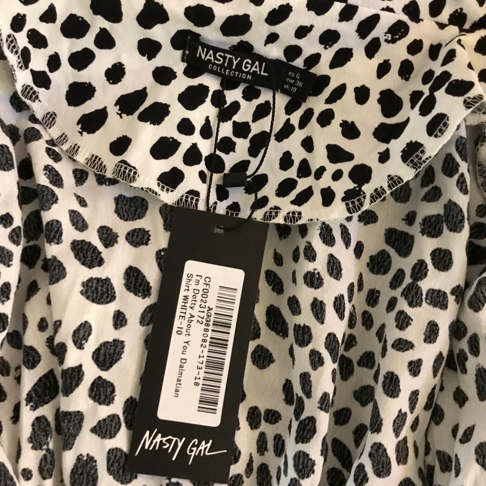 WHITE LEOPARD TOP - Picture 8 of 8